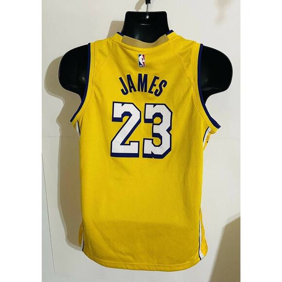 Authentic NBA Nike Los Angeles Lakers LeBron James Lore Series Swingman Jersey - Picture 2 of 4